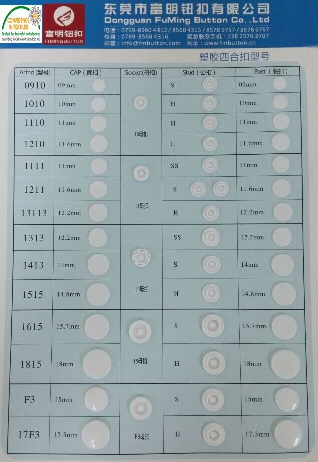 【富明钮扣】定制T5树脂纽扣12MM塑料四合扣磨砂/亮光短脚加长针-阿里巴巴