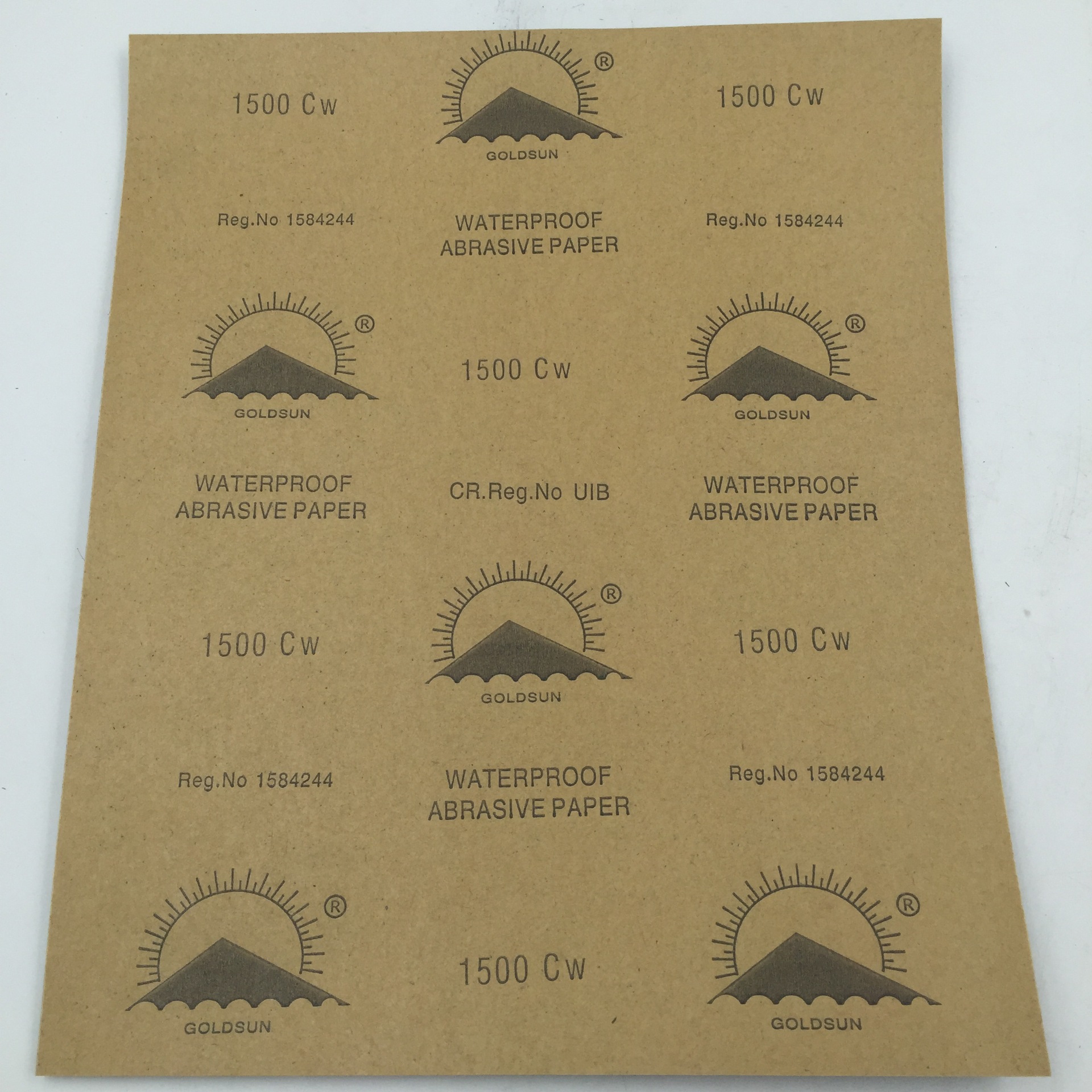 正品金太阳砂纸 汽车耐水沙皮粗砂细沙2000目抛光打磨美容砂纸100