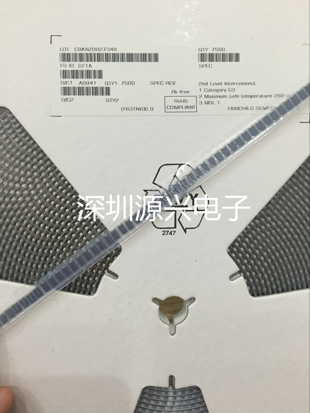 整流二极管 GF1A SMA DO-214AC 1A 50V