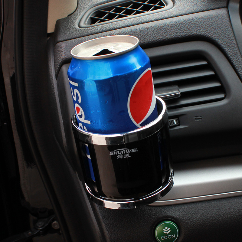 舜威 汽車出風(fēng)口飲料杯架 車載飲料架 水杯架可樂杯架SD-1022