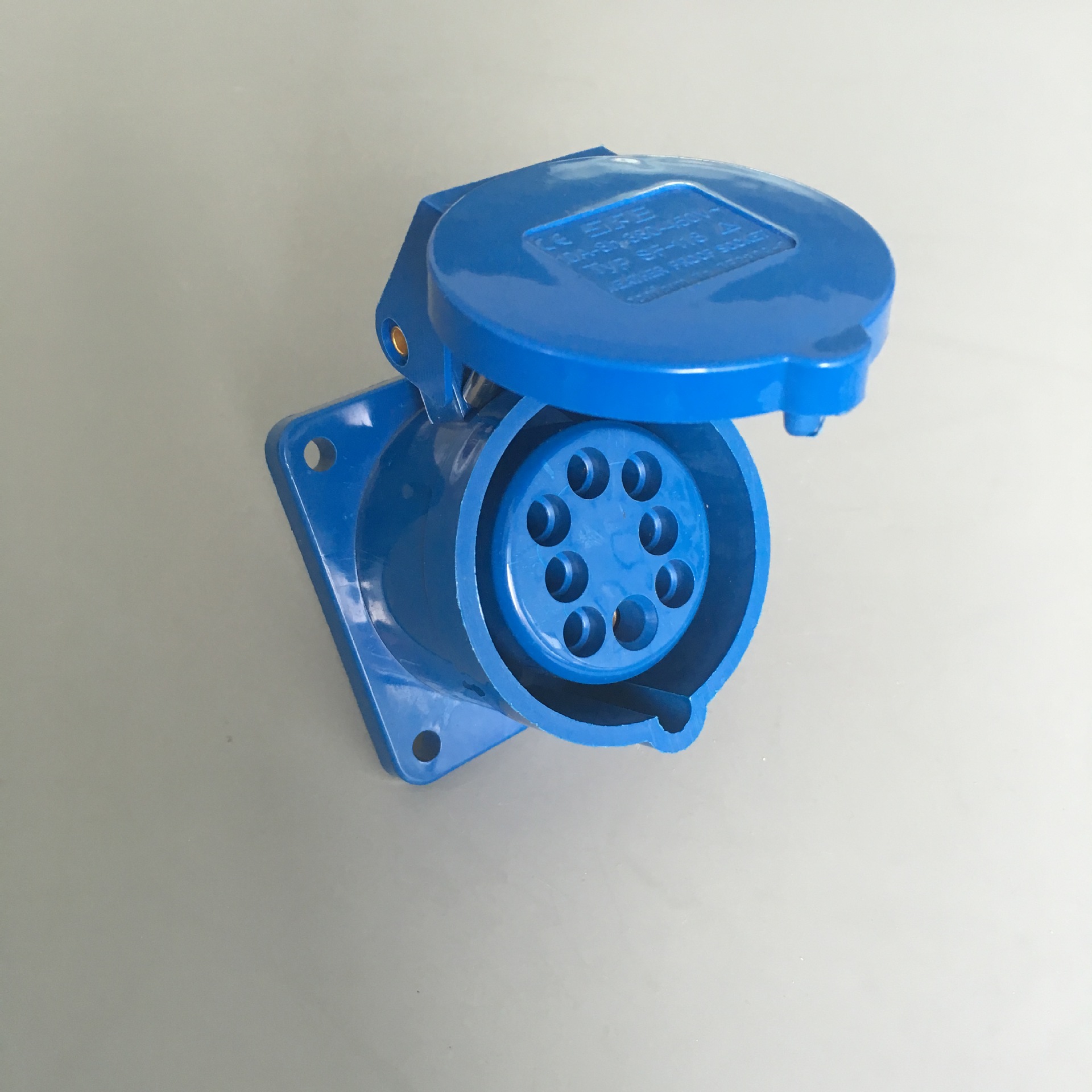 8孔10A工业插头插座,吊篮工业插座 吊篮专用插头SF-118