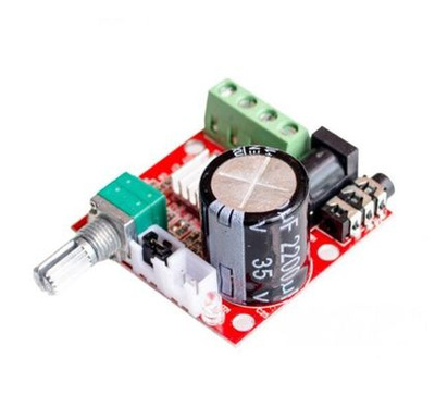 PAM8610迷你功放板 秒杀TDA2030 12V 10W纯D类立体声功放