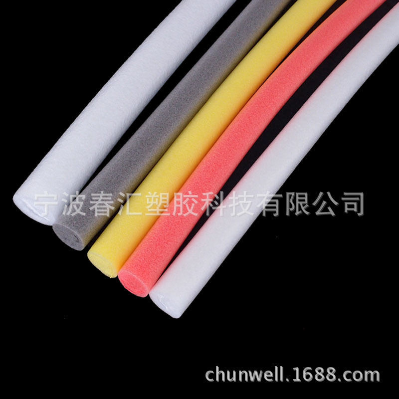 宁波春汇塑胶工厂定做EPE管材 珍珠棉管型成品定做