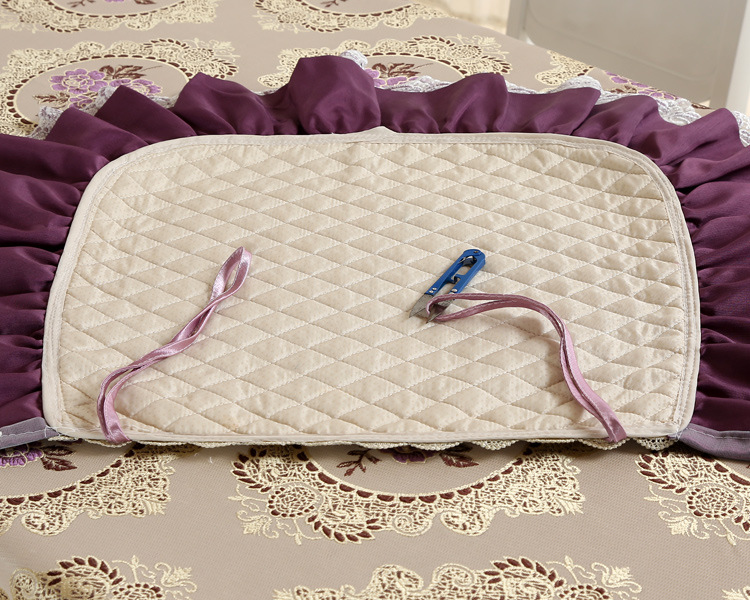 中式镜中花紫椅垫7