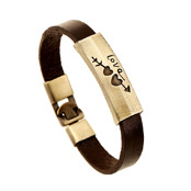 Vintage woven leather bracelet