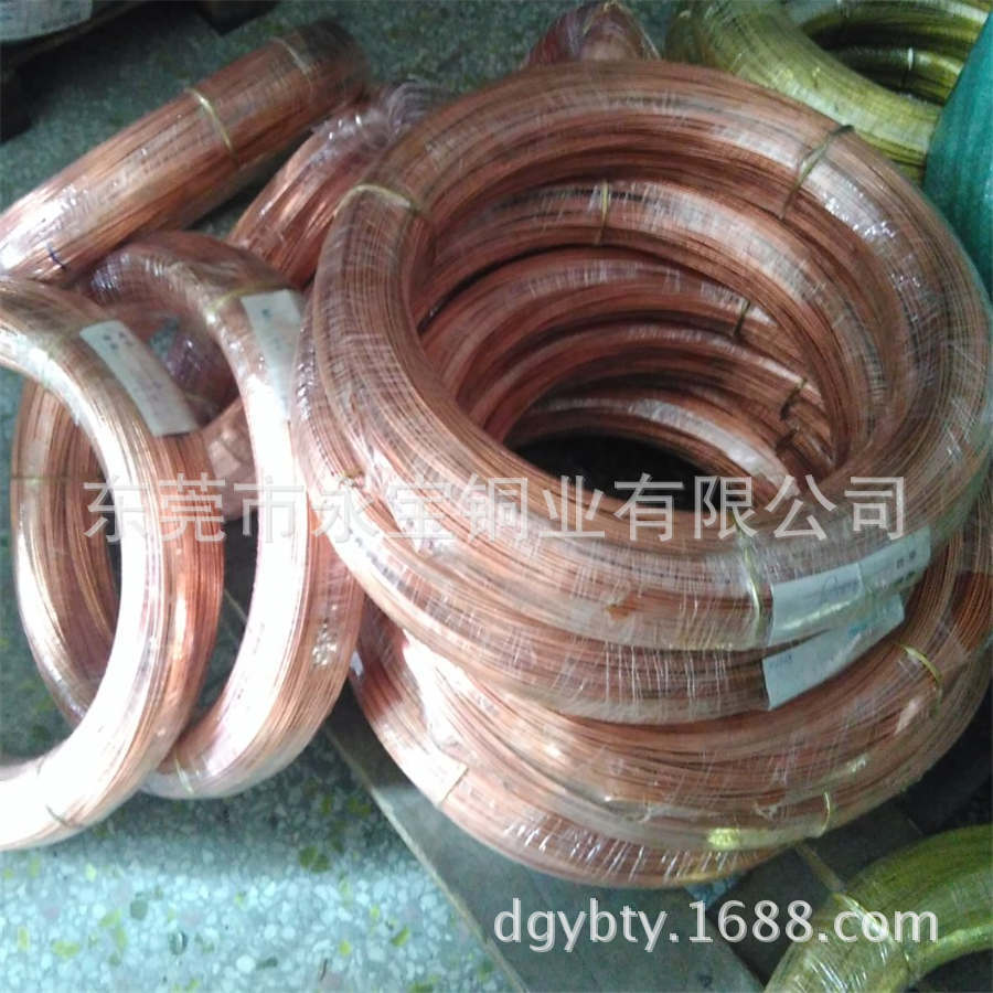 软态紫铜线材0.7 0.8 1.0 1.2 1.3mm 国标TU1无氧红铜线 紫铜线厂