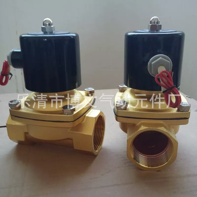 供应2W-400-40铜体疏水阀 管道常闭式电磁阀 1.5寸