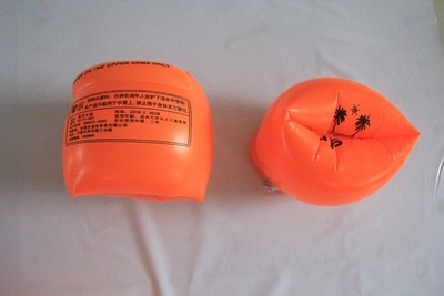 厂家直销 游泳圈加厚圆游泳水袖 批发 PVC成人充气游泳滚动手臂圈|ru