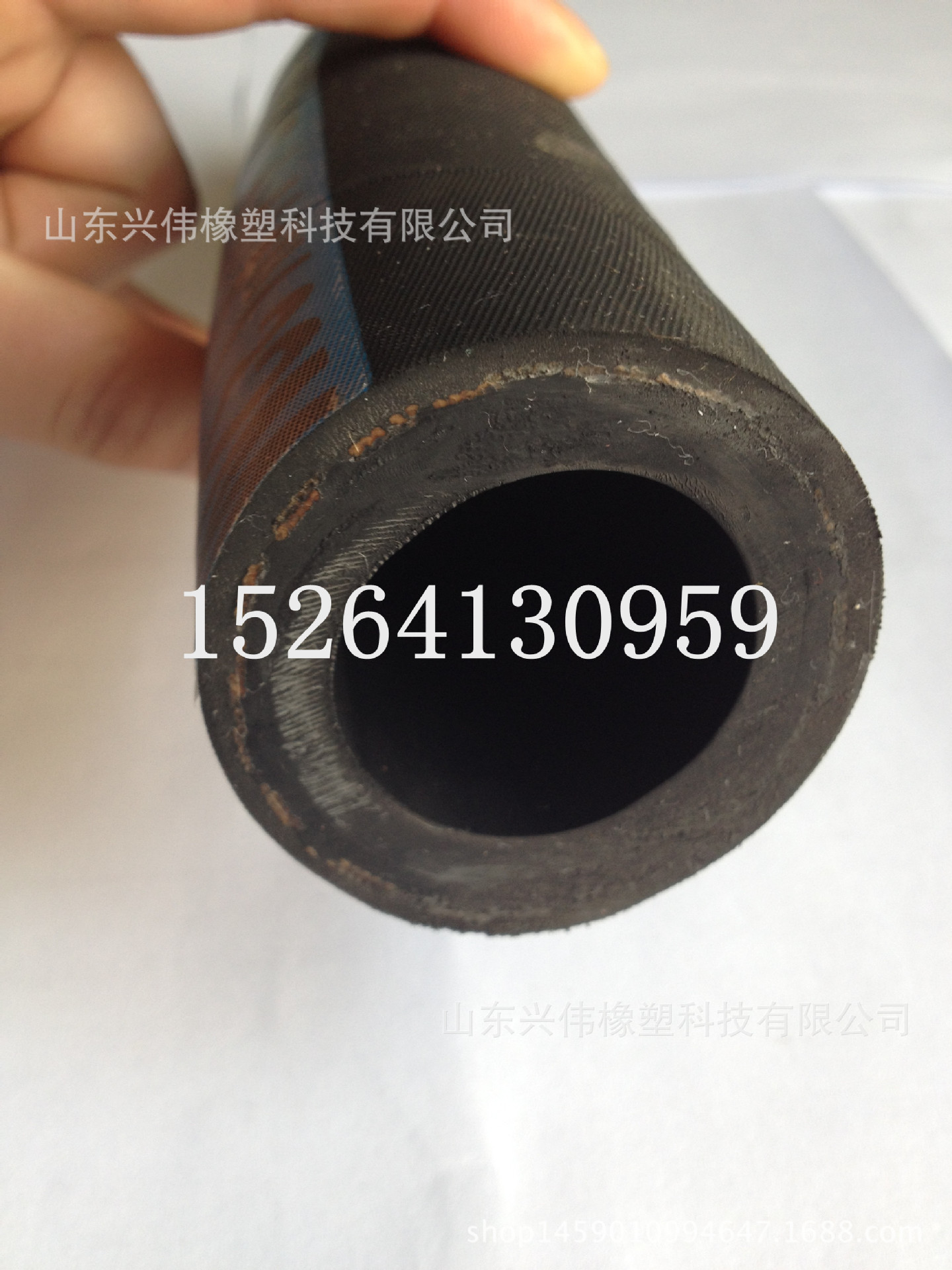 25-51mm钢丝编织喷砂胶管 喷砂机用胶管 耐压钢丝胶管