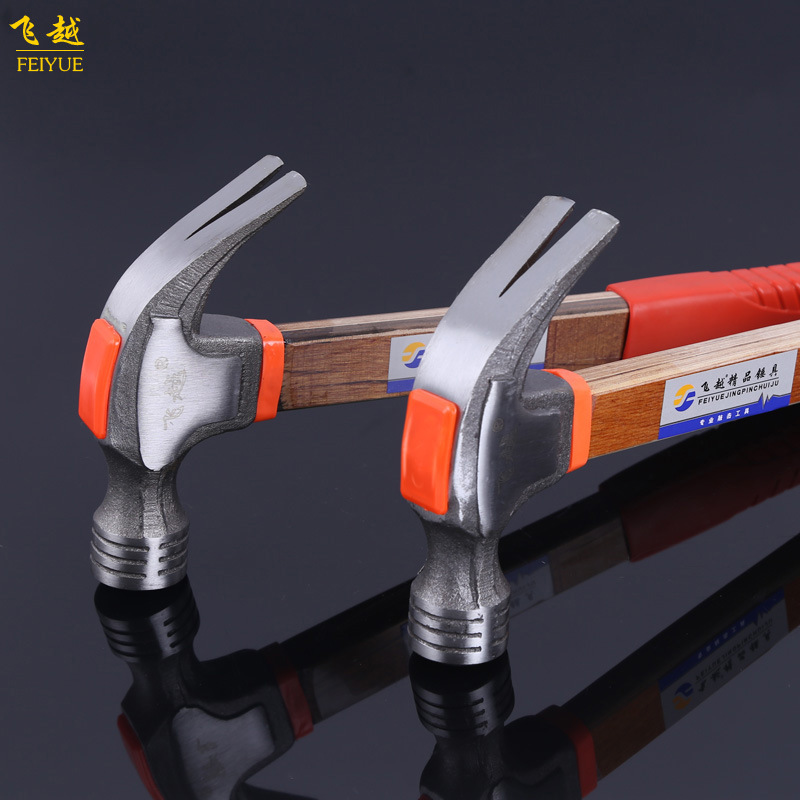 厂家现货飞越牌压缩木羊角锤 锤子 锤头 起钉 羊角锤