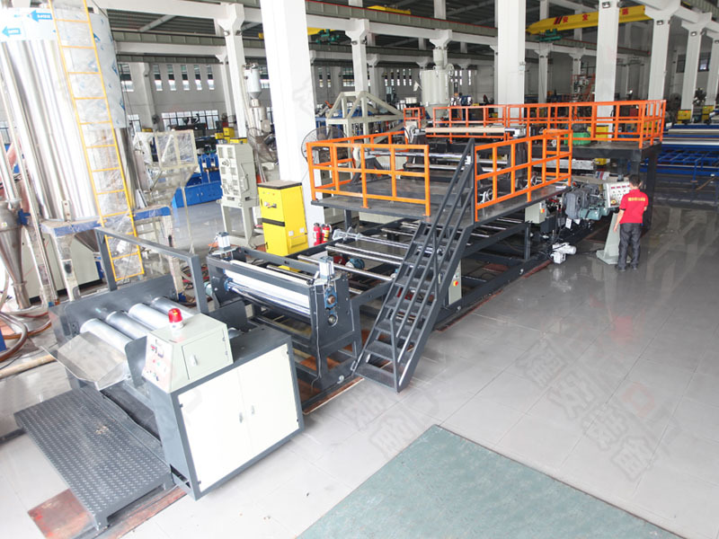 厂家供应高分子材料TPU流延机   可根据物料配方选用单双螺杆生产