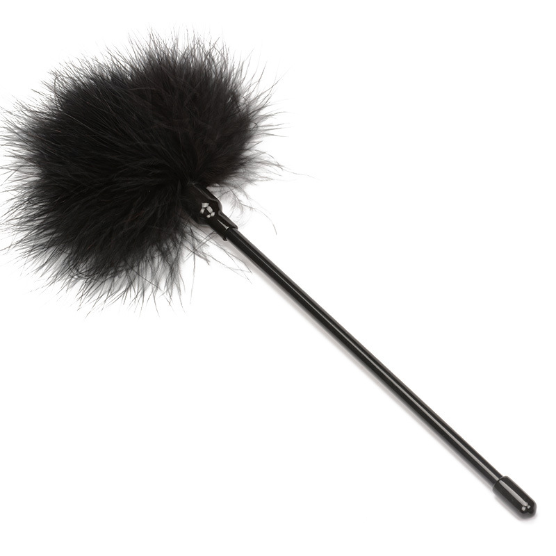 女用调情羽毛挑逗打屁屁前戏SM调教夫妻情趣性用品成人棒羽毛刷