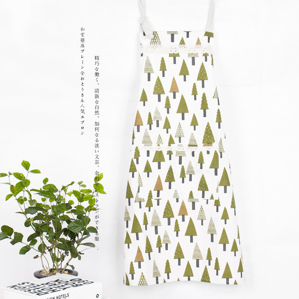 Japanese cartoon apron sleevless