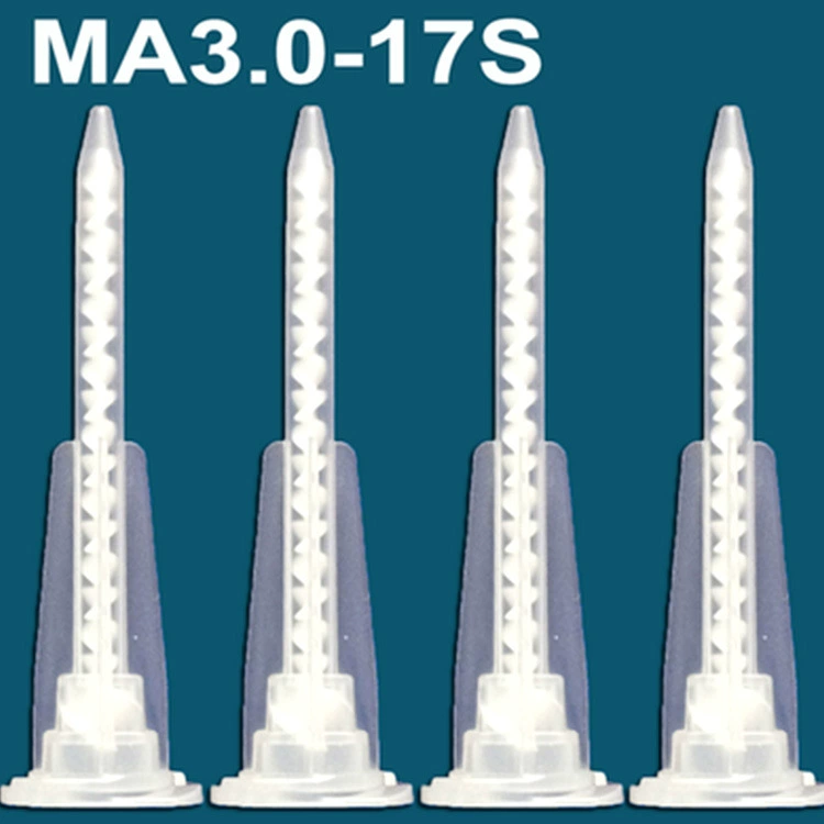 Смешивание трубки/MA3.0-17 AB клей смесительная трубка/AB клей смесительная головка/Пластиковые Дозирования смешивания сопла AB клей
