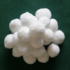 高效纤维过滤器过滤材料优质细丝纯白纤维球用于水质精细处理