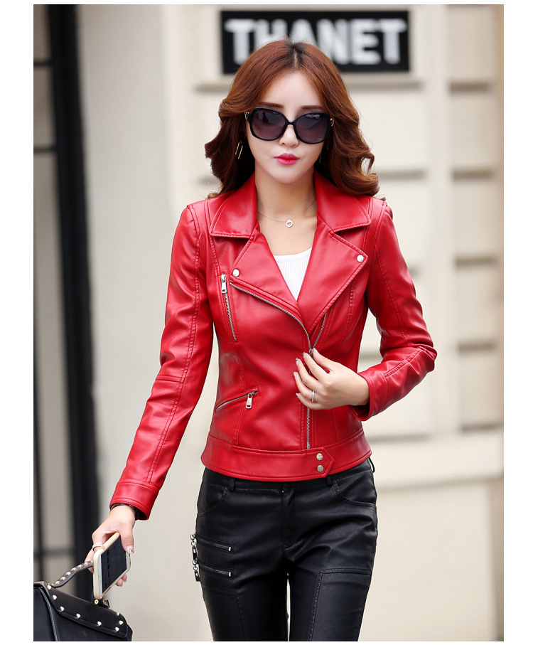 Veste cuir femme en PU - Ref 3447446 Image 25