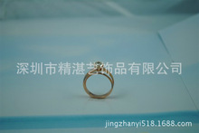 18K金婚嫁戒指制造、结婚女钻戒指制造、结婚男钻戒指设计加工
