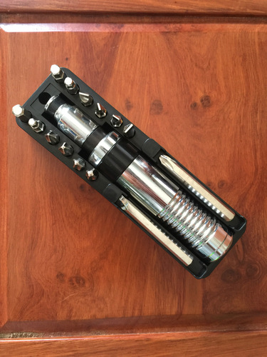 Knock 13 stubborn screws with an impact screwdriver, tap the screwdriver with an impact wrench, use an impact socket wrench with an impact wrench