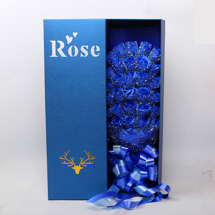 33支雪点纱 宝蓝色