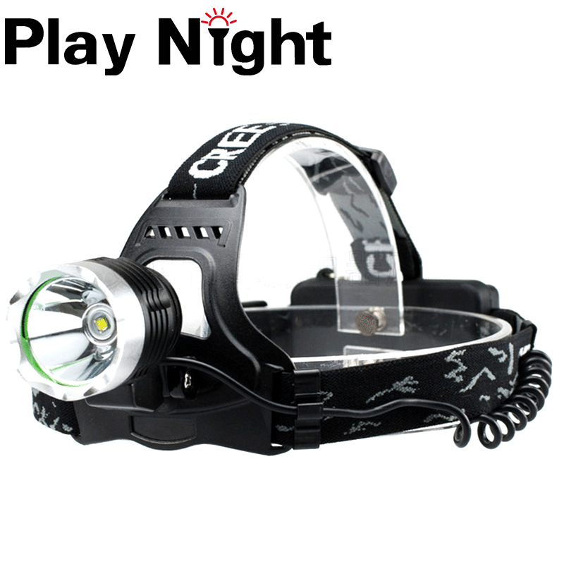 厂家直销10W强光充电头灯定焦T6LED户外露营夜骑钓鱼打猎便携头灯|ru