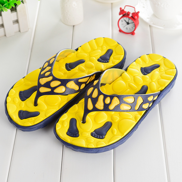 Manufactor new pattern summer Home Men's leisure time EVA Flip flops comfortable non-slip Sandy beach Angle slippers