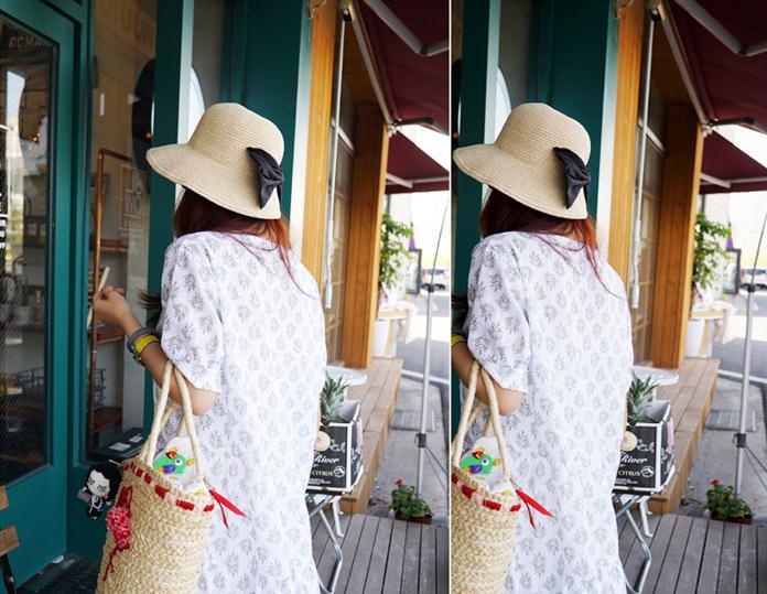 Korean Sunscreen Folding Bowknot Fisherman Straw Hat display picture 7
