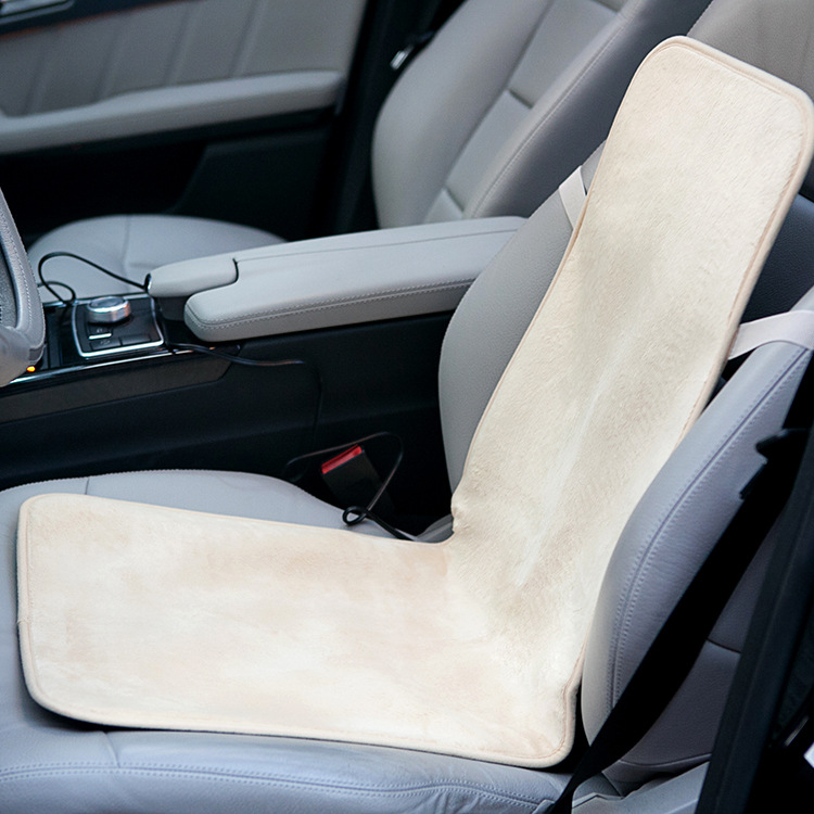 日盛热销汽车加热垫车载座椅靠背垫腰部支撑护腰靠垫可加热可定制|ms
