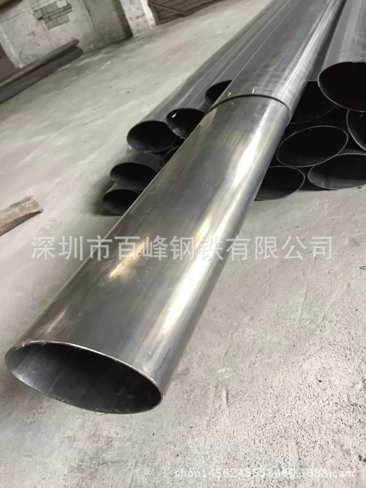 供应深圳异形不锈钢管**深圳不锈钢异型管6*13**深圳异形家具铁管