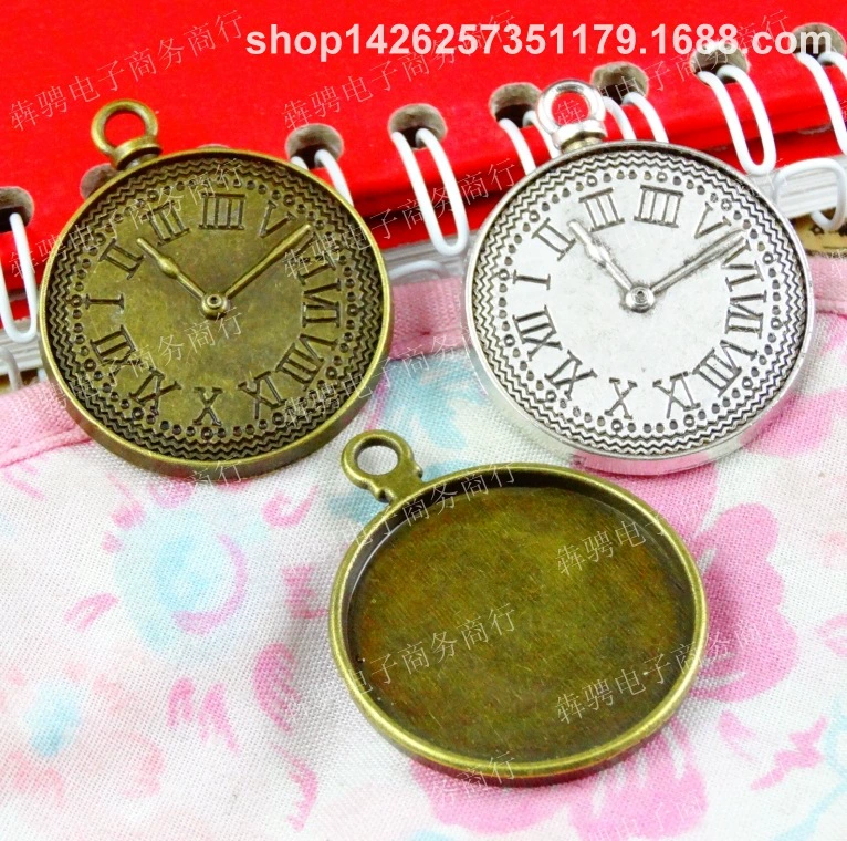 Retro часы, аксессуар, 8 грамм, DIY, 25 мм, 50 шт
