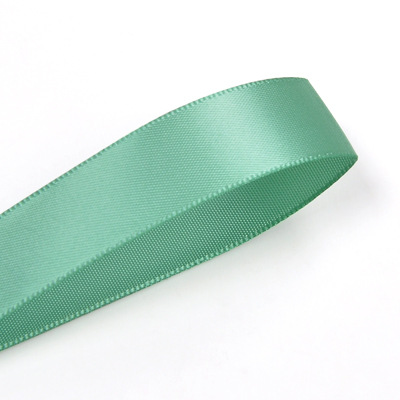 Yao Ming cinta al por mayor de doble cara de la cinta de satén DIY accesorios para el cabello 89mm serie Verde 563-593