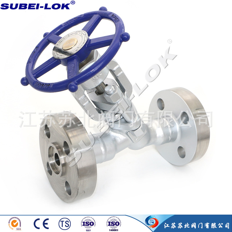 供应高压法兰锻钢截止阀 Y型法兰截止阀