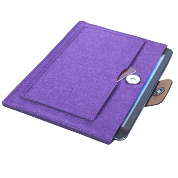 毛毡电脑包 韩版时尚防震抗摔毛毡包 低价批发手拿包 平板电脑包