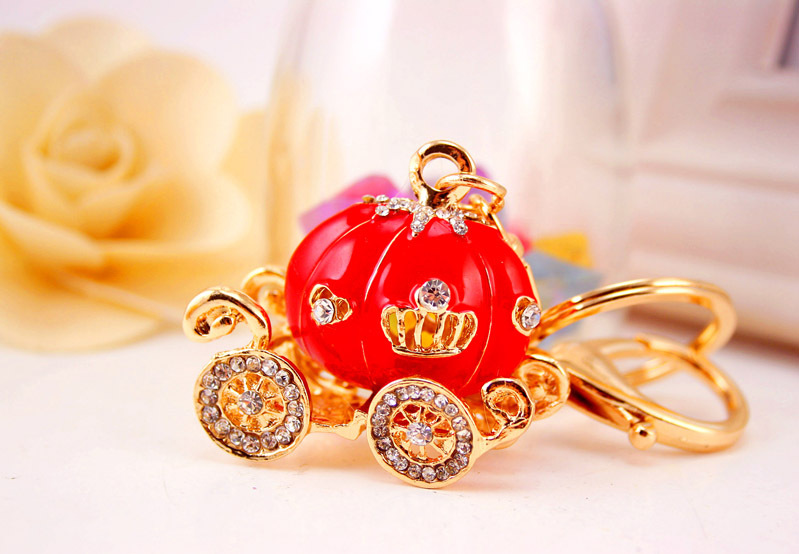 40g Weight Bag Charms Bag Accessories Type Rhinestones Inlay Material Alloy Material Pumpkin Pattern Animal Alloy Metal Valentine'S Day Mother'S Day Unisex 15