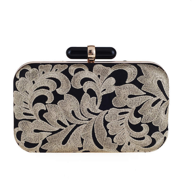 New Fashion Women's Clutch Bag Embroidered Evening Party Bag display picture 2
