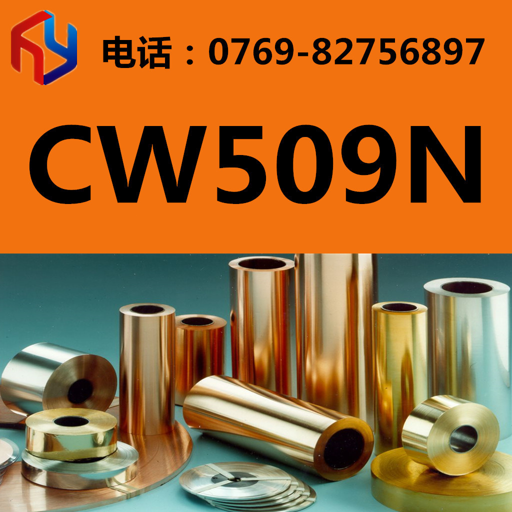 供应CW509N铜合金 铜板棒 六角棒 铜排 规格齐全