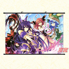 动漫挂画 约会大作战 卷轴布画海报批发 明星挂画定做DATE A LIVE