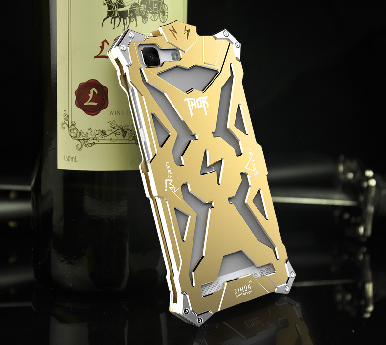 SIMON THOR Aviation Aluminum Alloy Shockproof Armor Metal Case Cover for vivo Y35