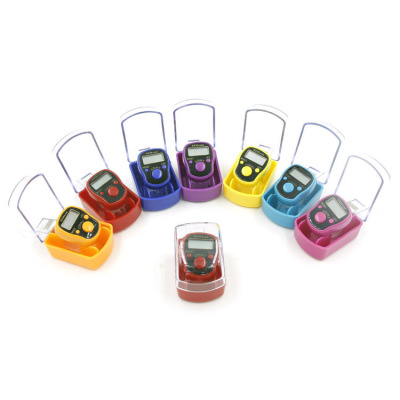 新款高品质带LED夜光戒指精美盒装 手指夜光念佛计数器led 戒指型|ms