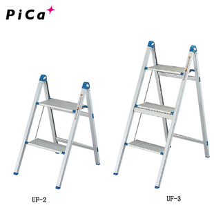Japan PICA aluminum alloy UF series thin pedal Workbench herringbone ladder UF-2 second order UF-3 third order