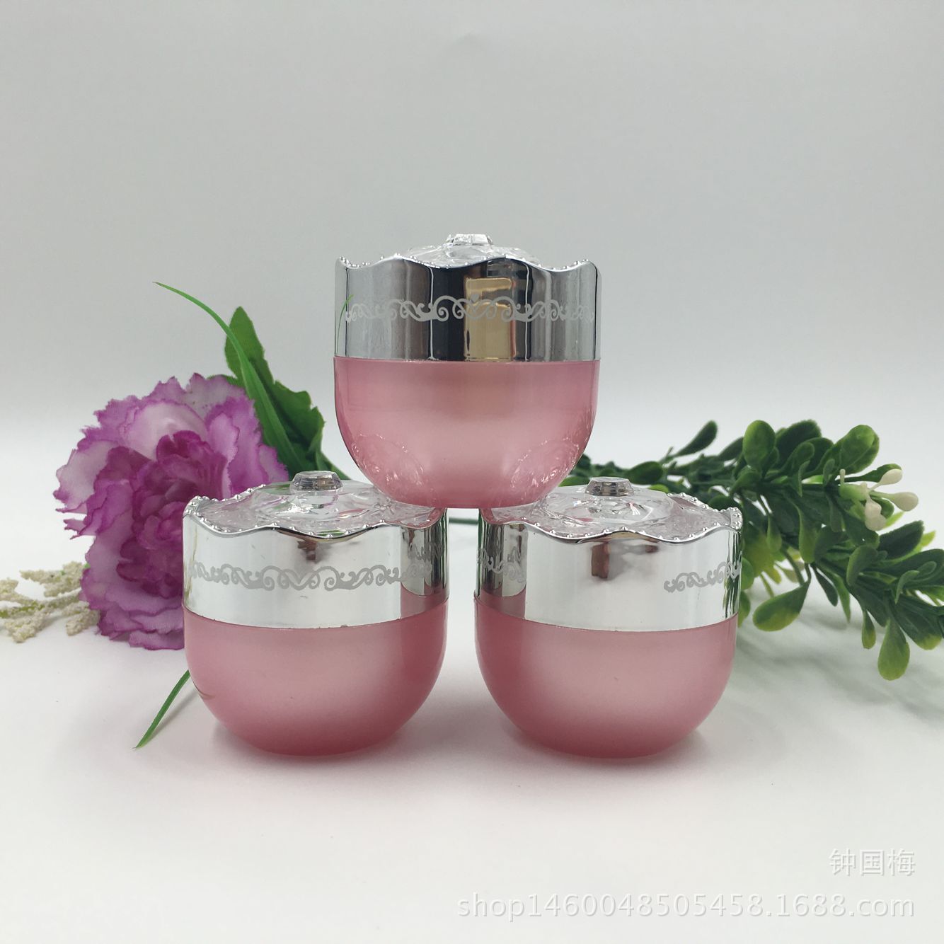 10g亚克力贵妇膏珍珠膏护肤品瓶 膏霜面霜修护霜养颜霜钻石塑料瓶