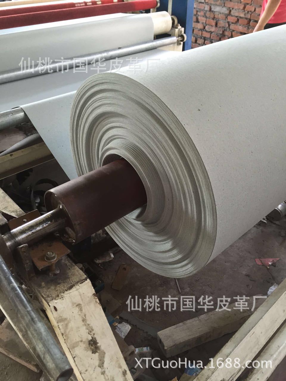 再生皮革（普通夹芯0.6mm厚度品质皮具皮带料夹层哑光人造