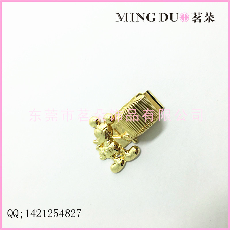 [Mingduo] Mickey Mouse Multi-purpose Pen Clip Mickey Multi-purpose Spring Pen Clip Cute Bookmark Clip