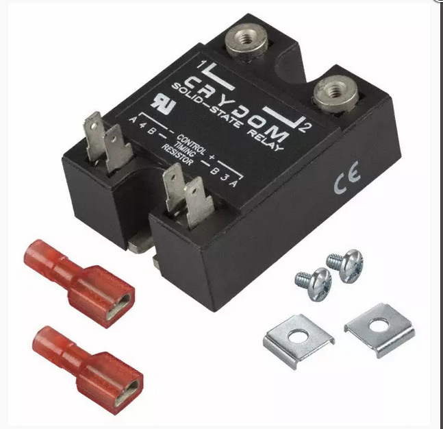 供应CRYDOM/快达延时继电器固体集成式底座安装螺钉端子 DLD2425