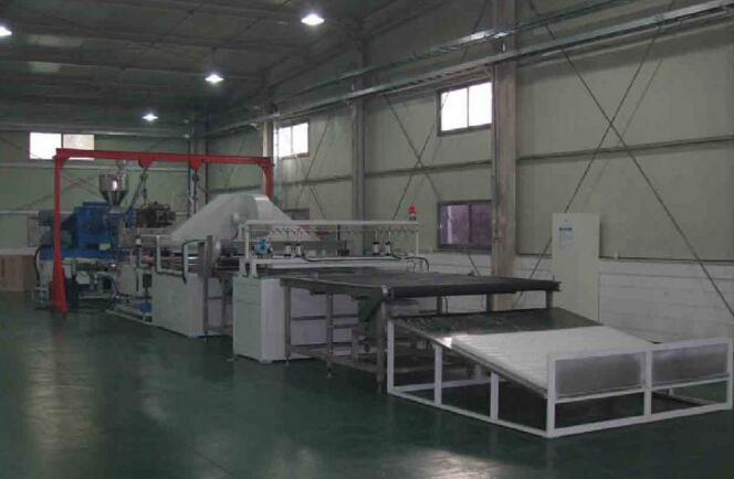 高分子弹性塑料垫生产线,高分子床垫内芯生产线