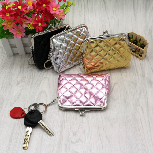 Korean rhombus coin purse Yiwu ladies short small purse creative coin bag kindergarten small gifts wholesale