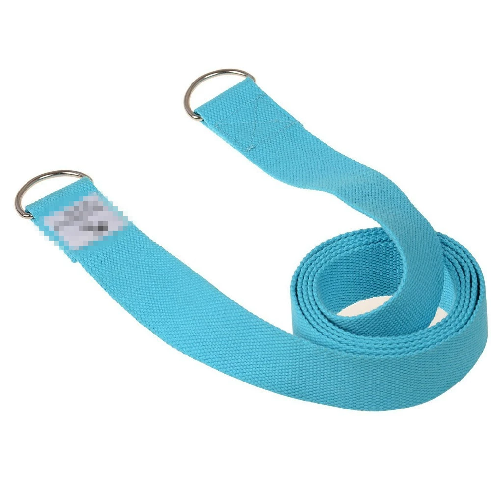 Эластичный пояс для йоги из чистого хлопка Эластичный пояс Айенгара Вспомогательный Профессиональный неэластичный пояс для йоги с открытой спиной