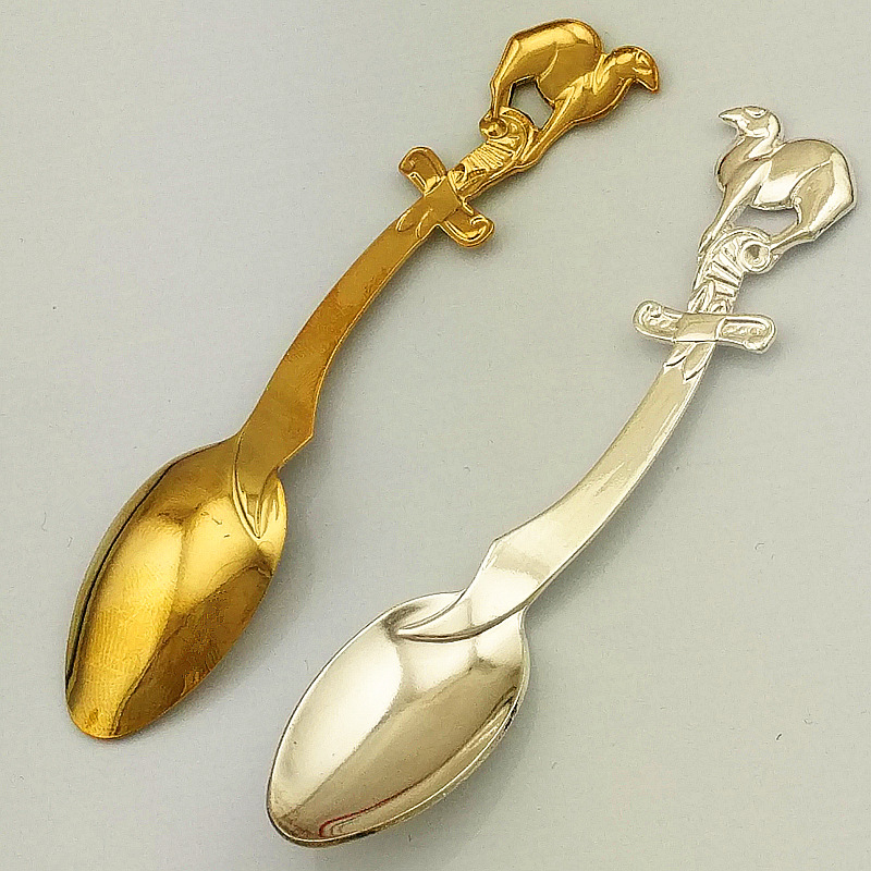 刀勺子 正面背面