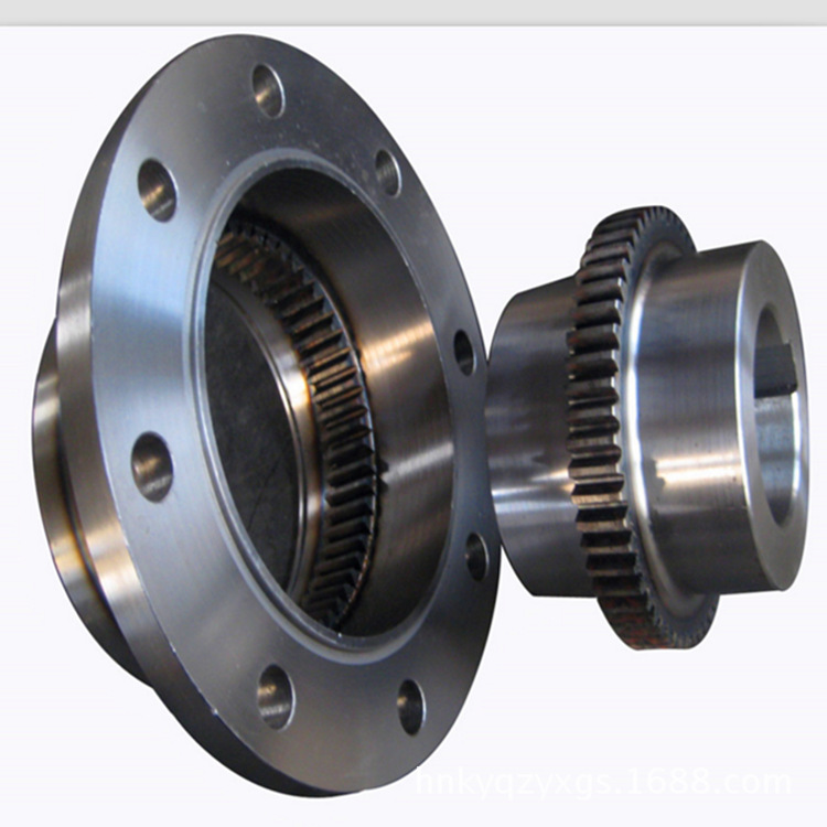 法兰外径290毫米65*115的内外齿联轴器轴接手行车制动轮万向轴