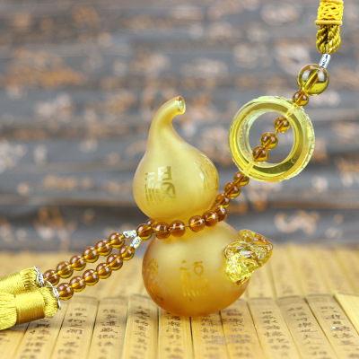 汽车挂件香水葫芦路路通貔貅葫芦挂件 平安符车用后视镜挂饰GS821