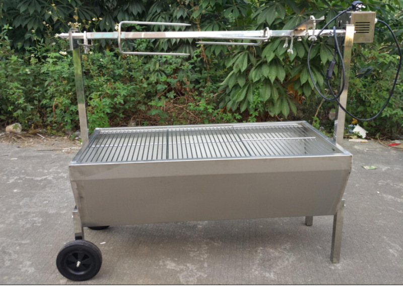 Barbecue oven outdoor portable household camping charcoal grill floor-type BBQ charcoal oven